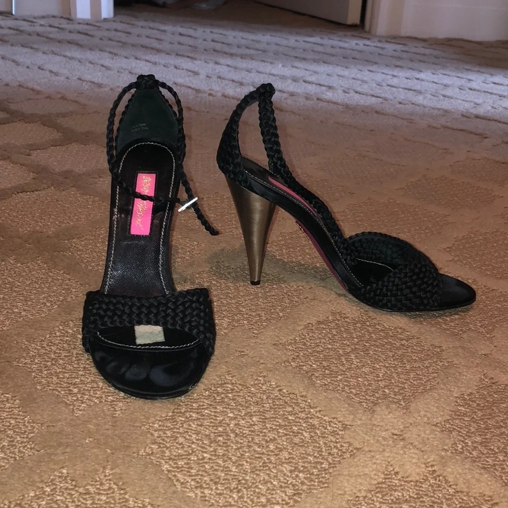 Betsey Johnson braided Sandal